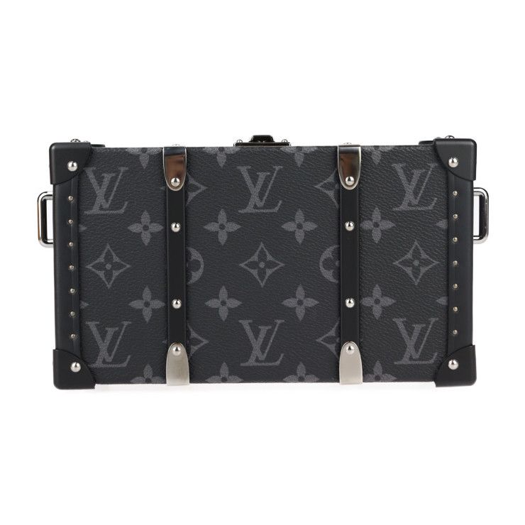 Louis Vuitton Neo Wallet Trunk Shoulder Bag M20954 Monogram Eclipse Black Gray