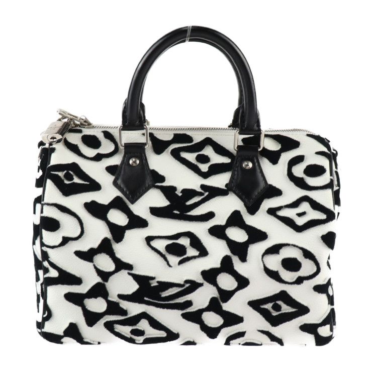 Louis Vuitton Speedy Bandouliere 25 Handbag M45563 Tufted Monogram Canvas X