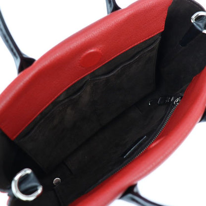 Louis Vuitton Tote W BB Handbag M94629 Vaux Cashmereleather Threes Redish Black