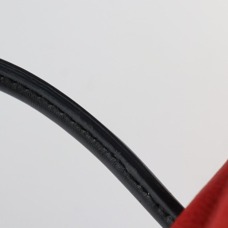 Louis Vuitton Tote W BB Handbag M94629 Vaux Cashmereleather Threes Redish Black