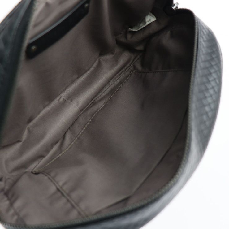 Bottega Veneta BELT BAG IN Micro Intrecciato Embossed Waist Bag 547889 Calfleath