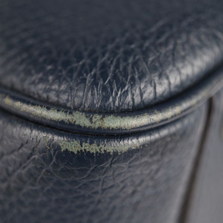 Louis Vuitton Alma Nd Messenger Shoulder Bag M42685 Taurillon Leather Marine