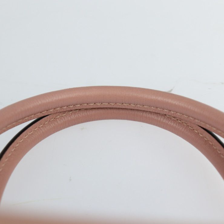 Louis Vuitton Lockit MM Handbag M94594 Leather Magnolia Pinkish Silver Hardware