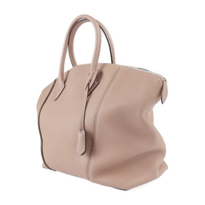 Louis Vuitton Lockit MM Handbag M94594 Leather Magnolia Pinkish Silver Hardware