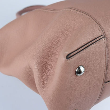 Louis Vuitton Lockit MM Handbag M94594 Leather Magnolia Pinkish Silver Hardware