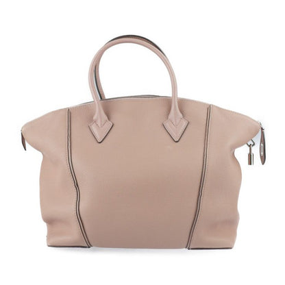 Louis Vuitton Lockit MM Handbag M94594 Leather Magnolia Pinkish Silver Hardware