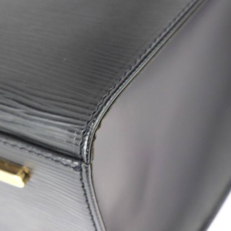 Louis Vuitton Figari MM Handbag M52002 Leather Black Gold Hardware Epi Viton