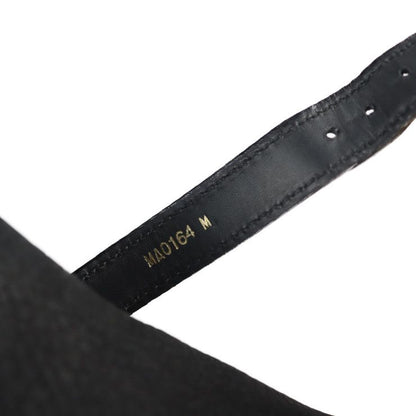 Louis Vuitton Ankle Boots - Leather Black Gold Hardware Short Boots Belt Vuitton