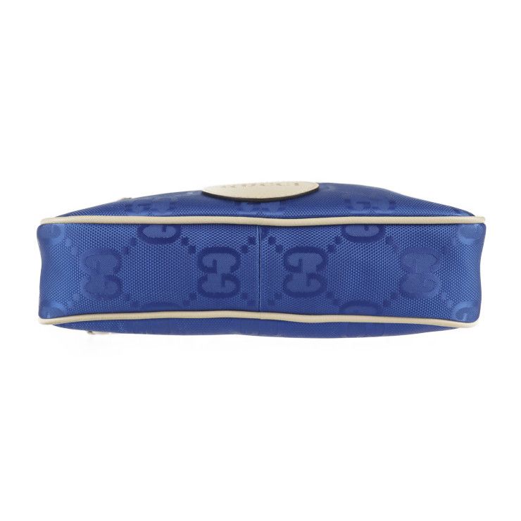 Gucci Belt Bag Body Bag 631341 Nylon Leather Blue Beige Off The Grid Body Bag