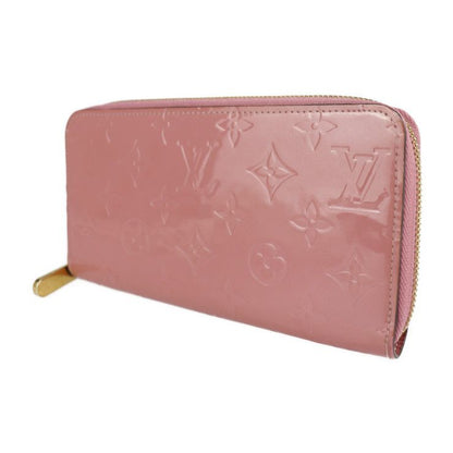 Louis Vuitton Zippy Wallet Long Wallet M90474 Patent Leather Rose Blush Pink
