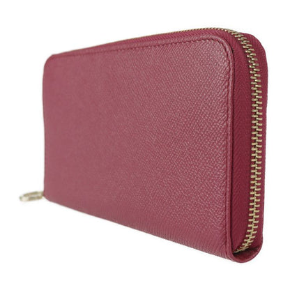 Bvlgari Bulgari Long Wallet 286311 Leather Heather Amethyst Pinkish Gold