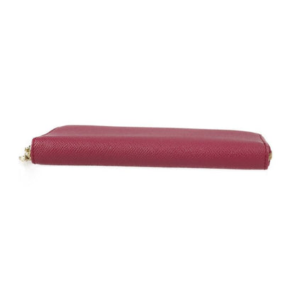 Bvlgari Bulgari Long Wallet 286311 Leather Heather Amethyst Pinkish Gold