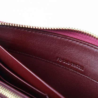 Bvlgari Bulgari Long Wallet 286311 Leather Heather Amethyst Pinkish Gold