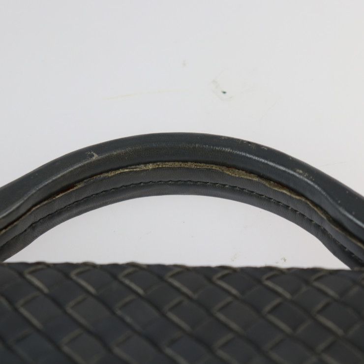 Bottega Veneta Bottega Veneta Business Bag 170238 Leather Gray Intrecciato