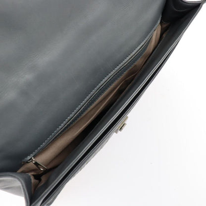 Bottega Veneta Bottega Veneta Business Bag 170238 Leather Gray Intrecciato