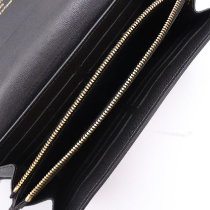 Louis Vuitton Portefeuille Sarah Long Wallet M64488 PVC Calf Leather Brown