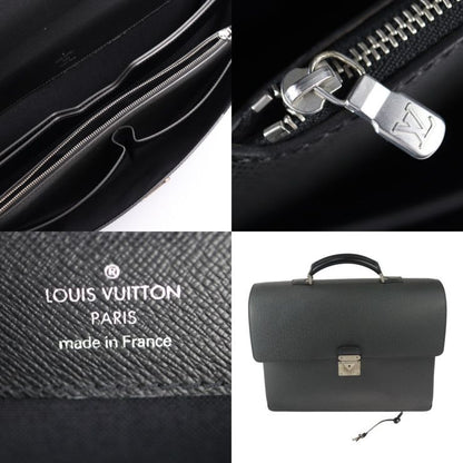 Louis Vuitton Robusto 2 Business Bag M31042 Taiga Ardoise Silver Hardware