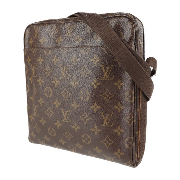 Louis Vuitton Sac A Dos Boss Faure Shoulder Bag M97037 PVC Leather Brown