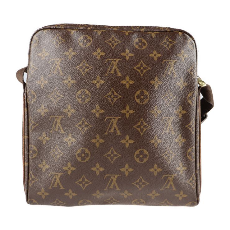 Louis Vuitton Sac A Dos Boss Faure Shoulder Bag M97037 PVC Leather Brown