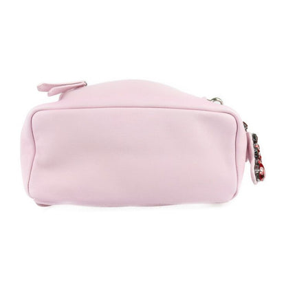 Fendi Backpack Daypack 8bz036 Leather Crystal Pink By The Way Bijoux By The Way