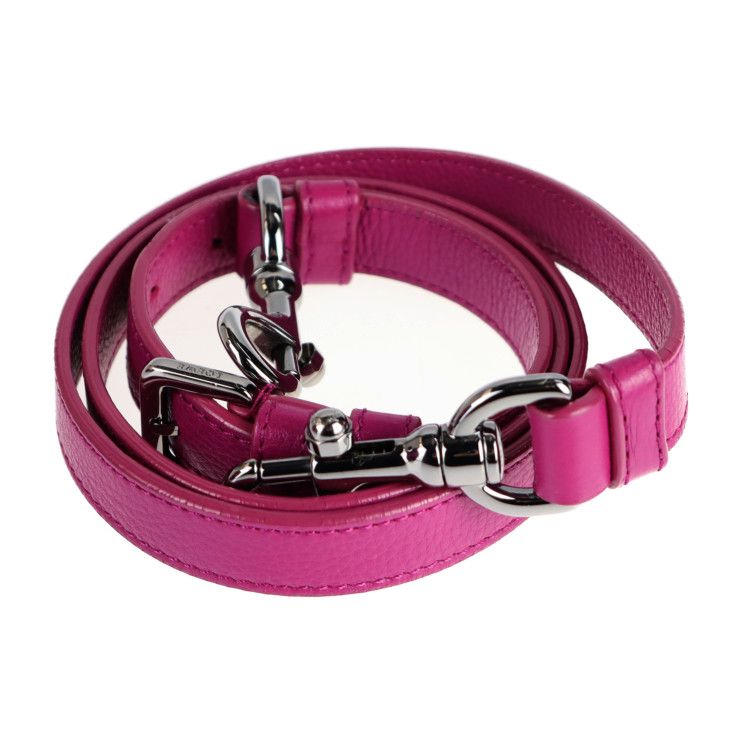 Loewe Handbag - Leather Purple Pink Silver Hardware Cruz 2way Bicolor