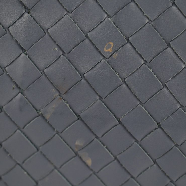 Bottega Veneta Bottega Veneta Prusse Handbag 283363 Leather Light Blue Intreccia