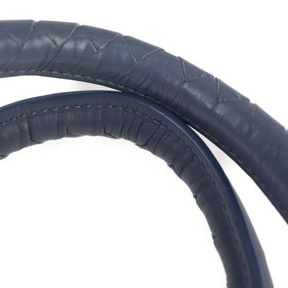 Bottega Veneta Bottega Veneta Prusse Handbag 283363 Leather Light Blue Intreccia