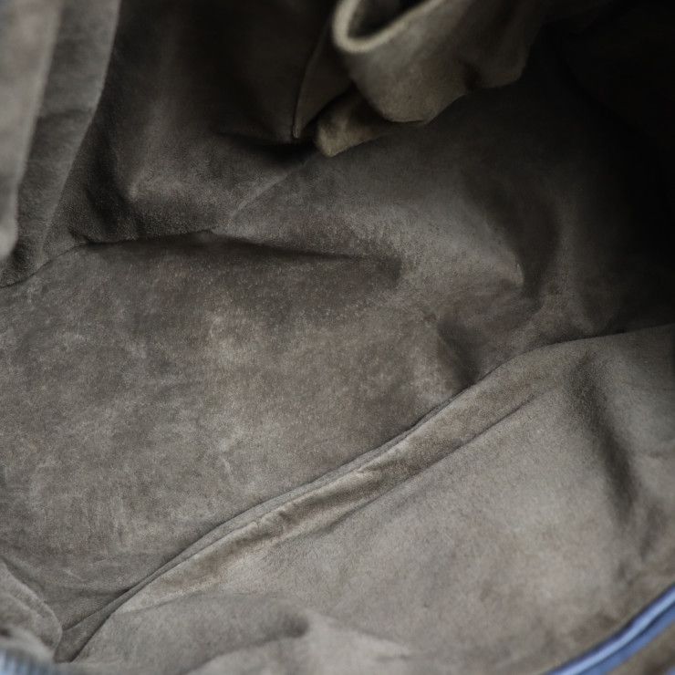 Bottega Veneta Bottega Veneta Prusse Handbag 283363 Leather Light Blue Intreccia