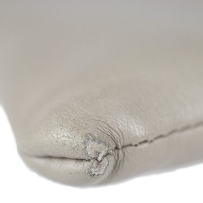 Bottega Veneta Bottega Veneta Second Bag 472578 Leather Taupe Gray Intrecciato