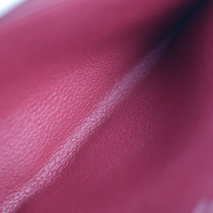 Hermes Passant Long Wallet - Evercolor Rouge Grenadier Red Tone Bifold Wallet