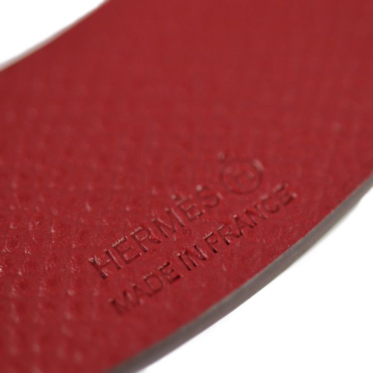 Hermes Other Accessories - Taurillon Clemence Vaux Epson Navy Red Petitiach