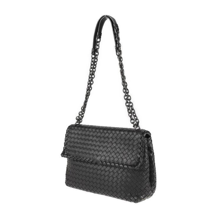 Bottega Veneta Bottega Veneta Olympia Bag Medium Shoulder Bag 386499 Leather