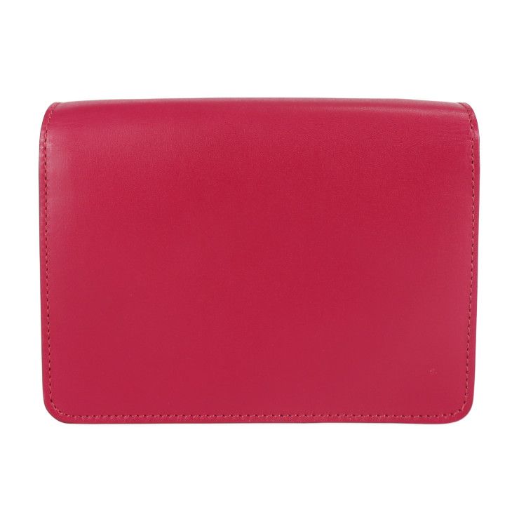 Prada Shoulder Bag Bt1031 Box Calf Peonia Pink Silver Hardware 2WAY Bag