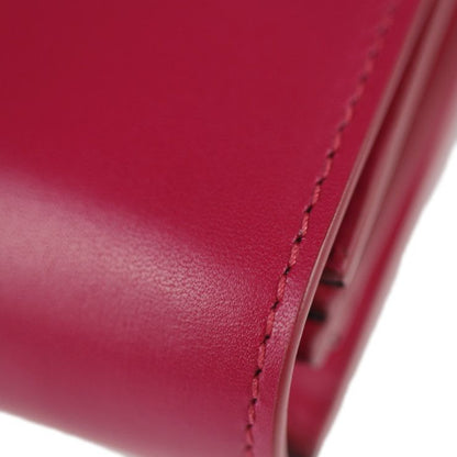 Prada Shoulder Bag Bt1031 Box Calf Peonia Pink Silver Hardware 2WAY Bag