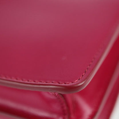 Prada Shoulder Bag Bt1031 Box Calf Peonia Pink Silver Hardware 2WAY Bag