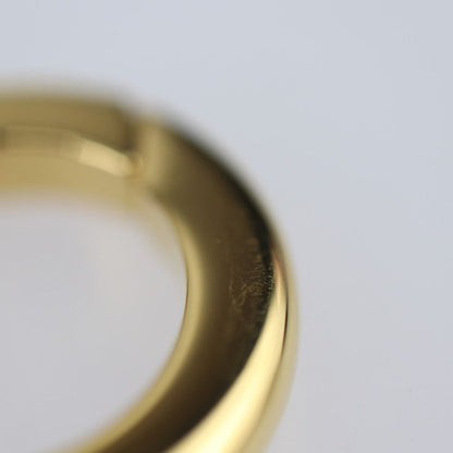 Fendi Mirror Holder Key Holder 7as049 Leather Brown Gold Hardware Micro FF Bag