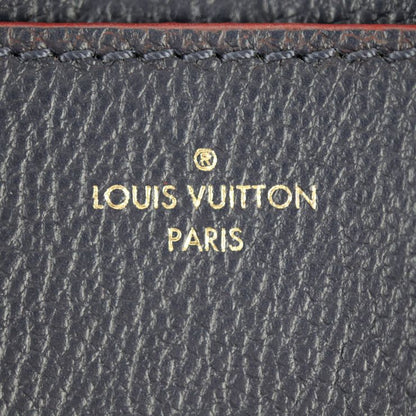 Louis Vuitton Blanche BB Handbag M43781 Leather Marine Rouge Gold Hardware