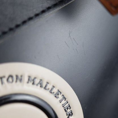 Louis Vuitton City Steamer MM Handbag M43080 Leather Black Multicolor Silver