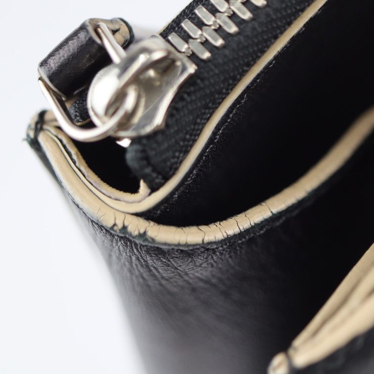 Louis Vuitton City Steamer MM Handbag M43080 Leather Black Multicolor Silver