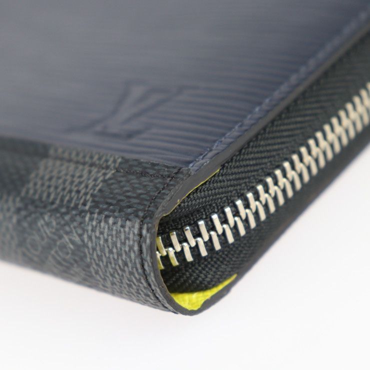 Louis Vuitton Zippy Organizer Long Wallet M68227 Epi Leather Damier Graphite