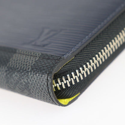 Louis Vuitton Zippy Organizer Long Wallet M68227 Epi Leather Damier Graphite