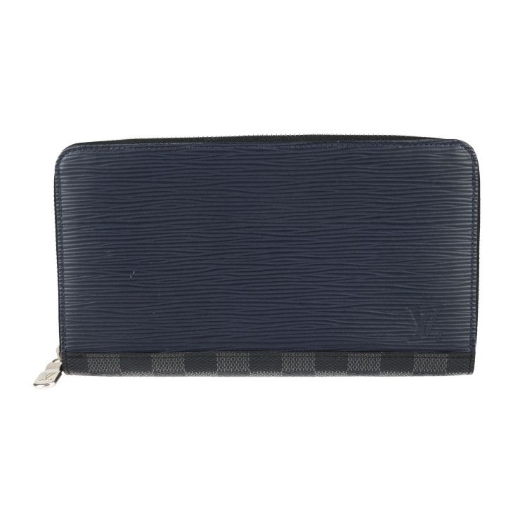 Louis Vuitton Zippy Organizer Long Wallet M68227 Epi Leather Damier Graphite