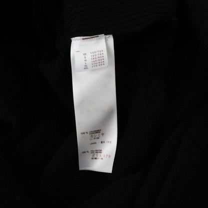 Louis Vuitton Rw152a F8kd15ojw 100% Cashmere Dress Black Apparel Knit Short