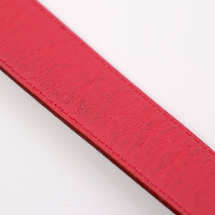 Louis Vuitton Santure LV Cut Belt M9682w PVC Leather Bron Multicolor Gold