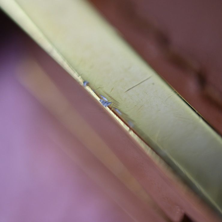 Louis Vuitton Dauphine MINI Shoulder Bag M53805 Taurillon Leather Brown Pink