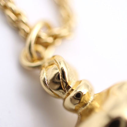 Christian DIOR Poison Necklace - Metal Gold Pendant Perfume Bottle GP