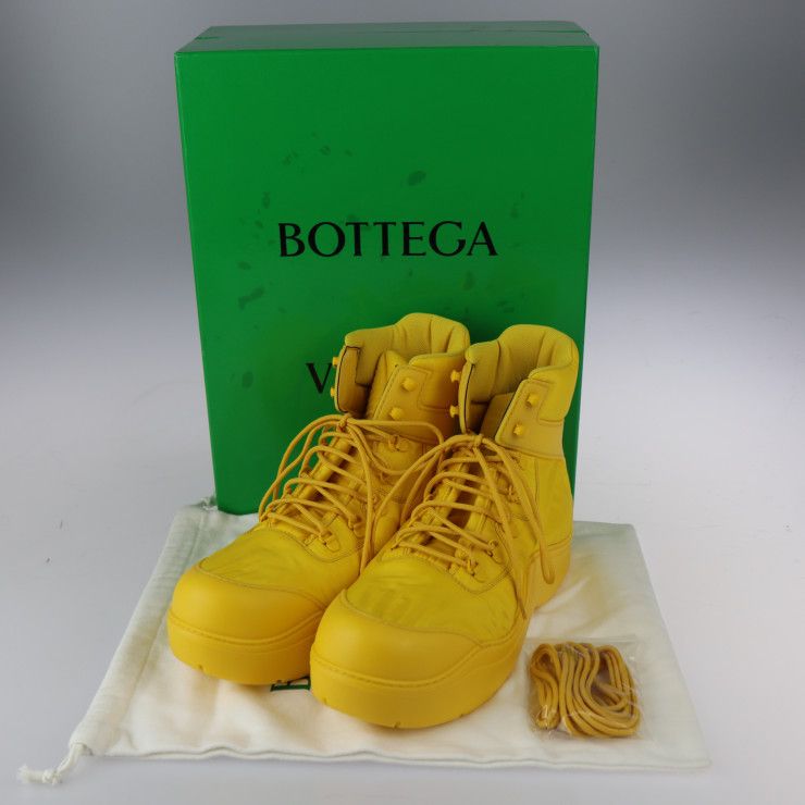 Bottega Veneta Bottega Veneta Sneakers 667064 Fabric Rubber Yellow Puddle