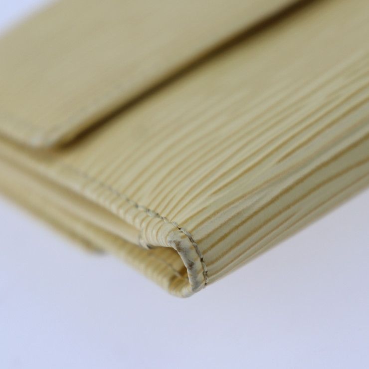 Louis Vuitton Porte Monet Vieux Carte Cles Di Trifold Wallet M6348a Epi Leather