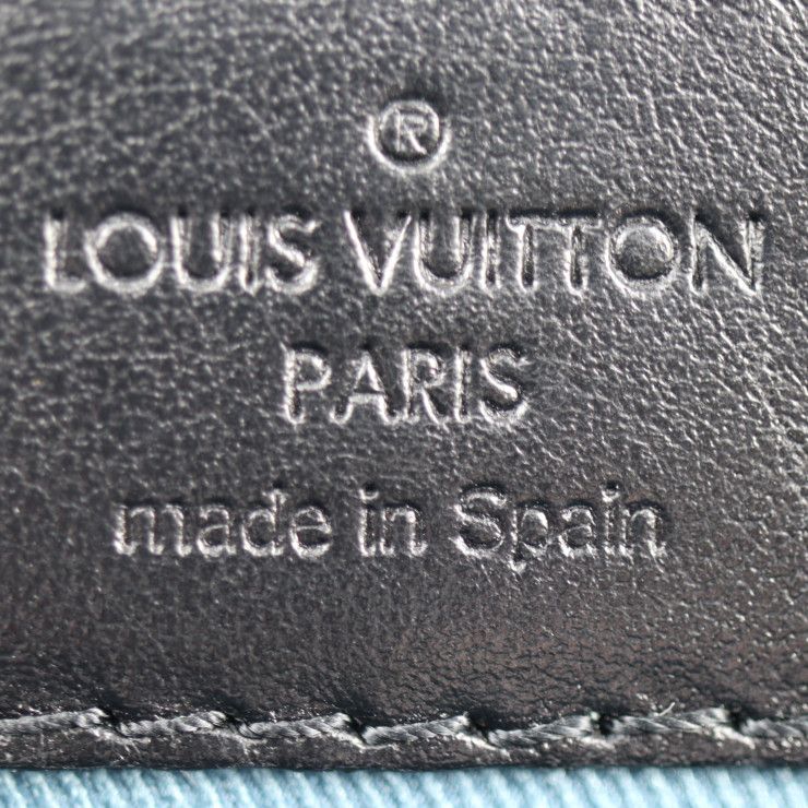 Louis Vuitton Alpha Messenger Shoulder Bag N40188 PVC Leather Black Damier