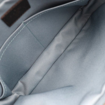 Louis Vuitton Alpha Messenger Shoulder Bag N40188 PVC Leather Black Damier